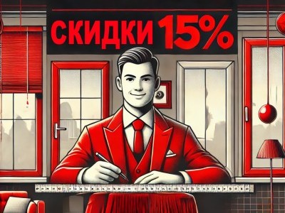 Замер сегодня – скидка 15%! Оплатите сразу и сэкономьте!